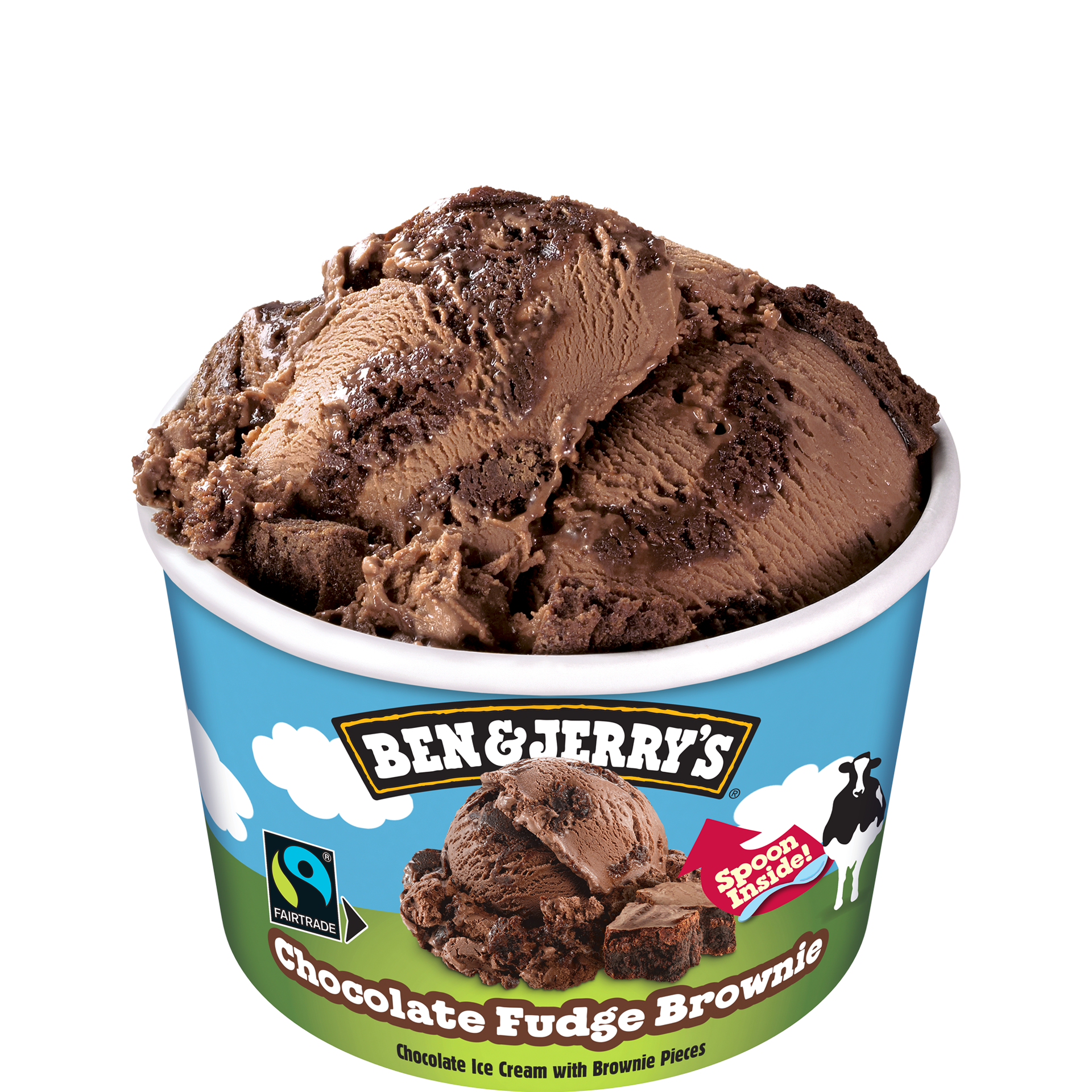Chocolate Fudge Brownie Original Ice Cream Coppette