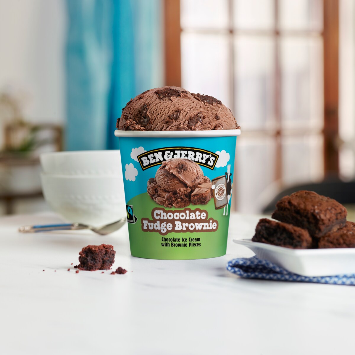 Chocolate Fudge Brownie Gelato -  Tub 4 / 4