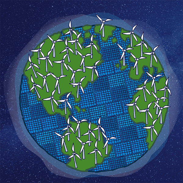 Icona Cambiamento climatico