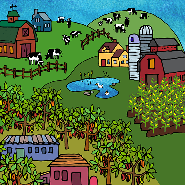 Icona Per una crescita di agricoltori e allevatori